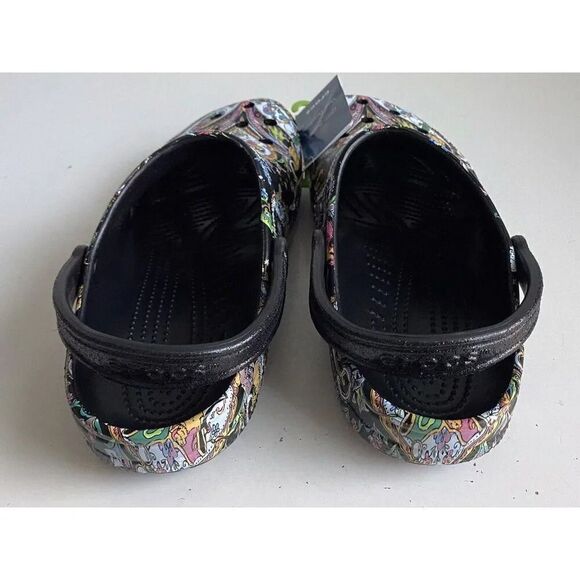 Crocs Classic Harry Potter Vera Bradley Clog Sandals Black Multi Men’s Sz 13 NEW - Picture 8 of 12